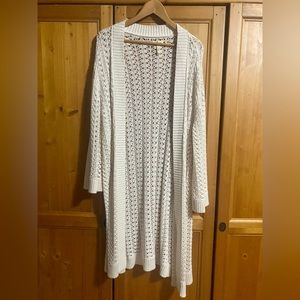 Matilda Jane Changes Open Cardigan Sweater Sz L NWOT